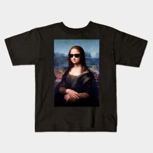 Cool Mona Lisa Kids T-Shirt